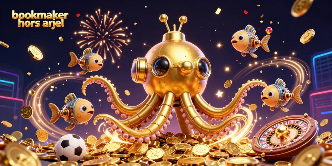 Jouer sur des bookmakers hors arjel avec des sports et des gains en arrière-plan dynamique.
