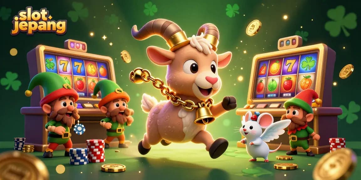 Experience thrilling gameplay at slot jepang with dynamic reels and engaging characters in a vibrant casino scene.