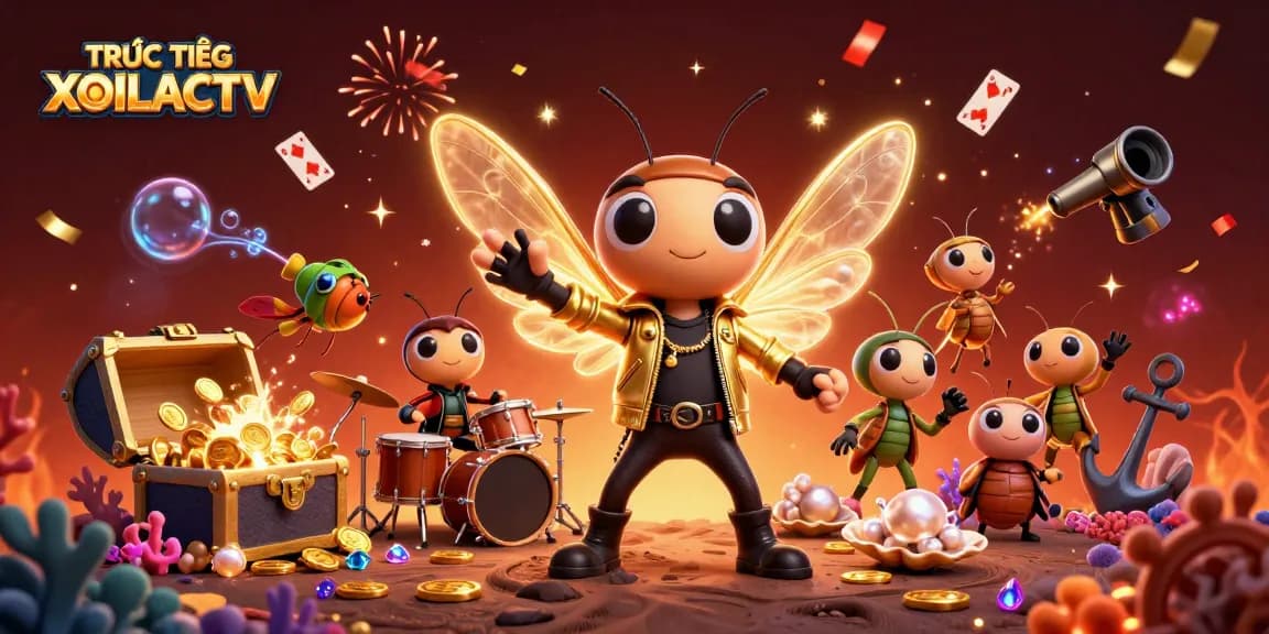 Experience the thrilling action of TRỰC TIẾP XOILACTV with vibrant colors and captivating characters.