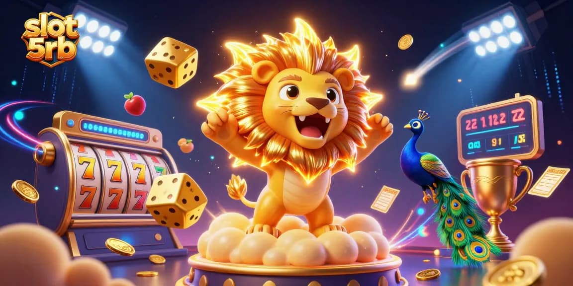 Spin to win with slot 5rb and experience thrilling jackpots in a vibrant casino scene.