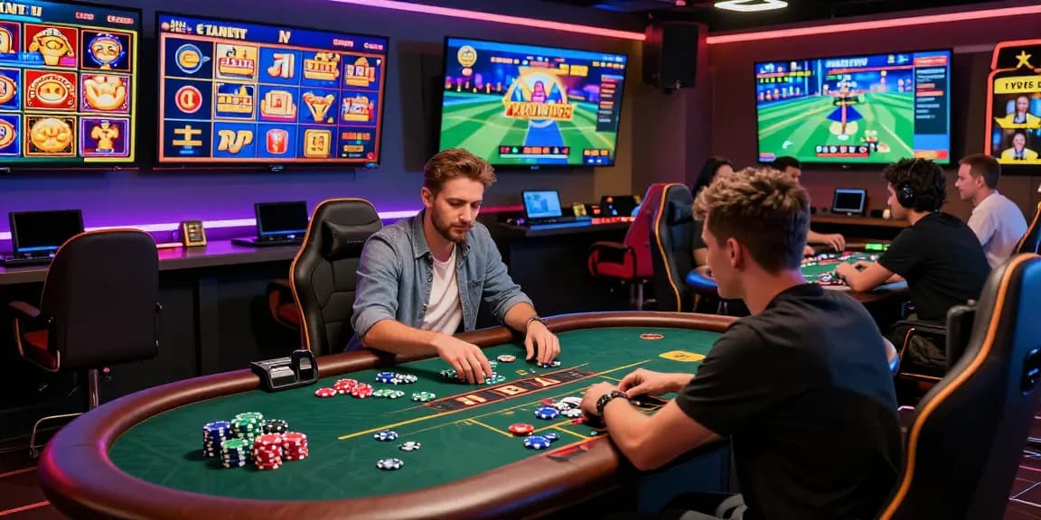 Engaging online gaming experience at raja328masuk.com with vibrant casino atmosphere