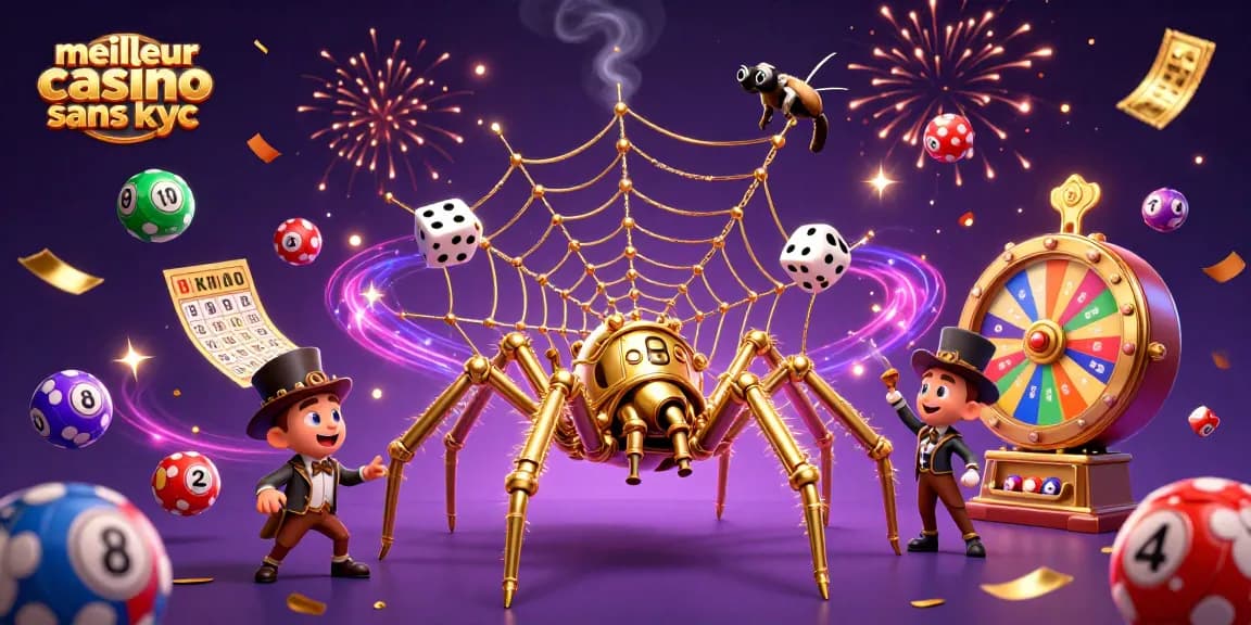 Meilleur casino sans KYC : Profitez du jeu anonyme avec des éléments de loterie riches en couleurs.