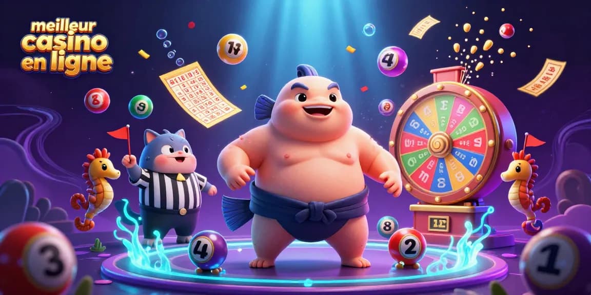 Découvrez le frisson du meilleur casino en ligne avec des personnages 3D animés dans un cadre de casino énergique.