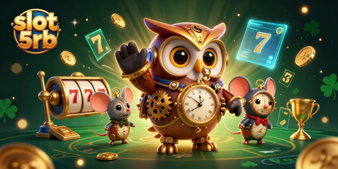 Experience the excitement of slot 5rb with an ultra-detailed 3D illustration capturing dynamic casino elements.