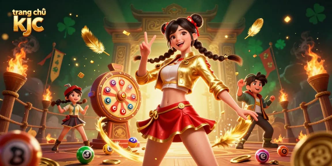 Experience excitement at trang chủ kjc with vibrant colors, games, and engaging casino elements.