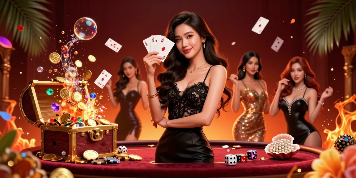 Vivete l'emozione dei casinò non AAMS sicuri con la nostra affascinante illustrazione di un giocatore di carte glamour.