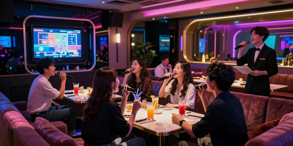 달토 나이트라이프에서 즐거운 시간을 보내는 친구들 모습