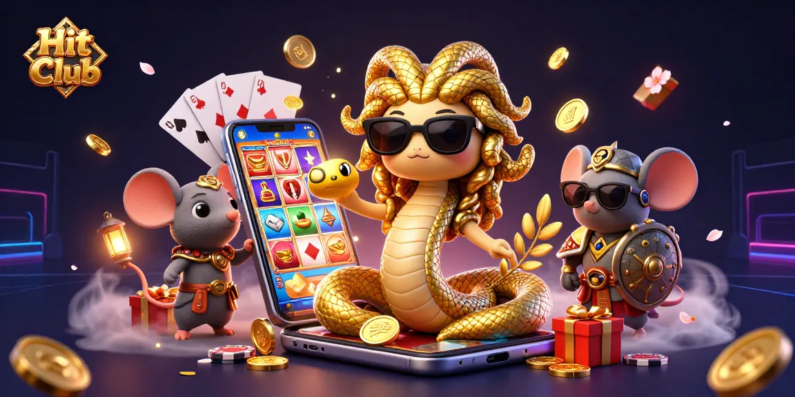 Join the excitement and win at Hit Club while spinning colorful slot games alongside fantasy characters.