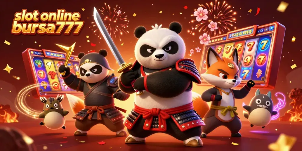Memenangkan jackpot di slot online bursa777 dengan pemandangan 3D yang penuh warna dan menarik.
