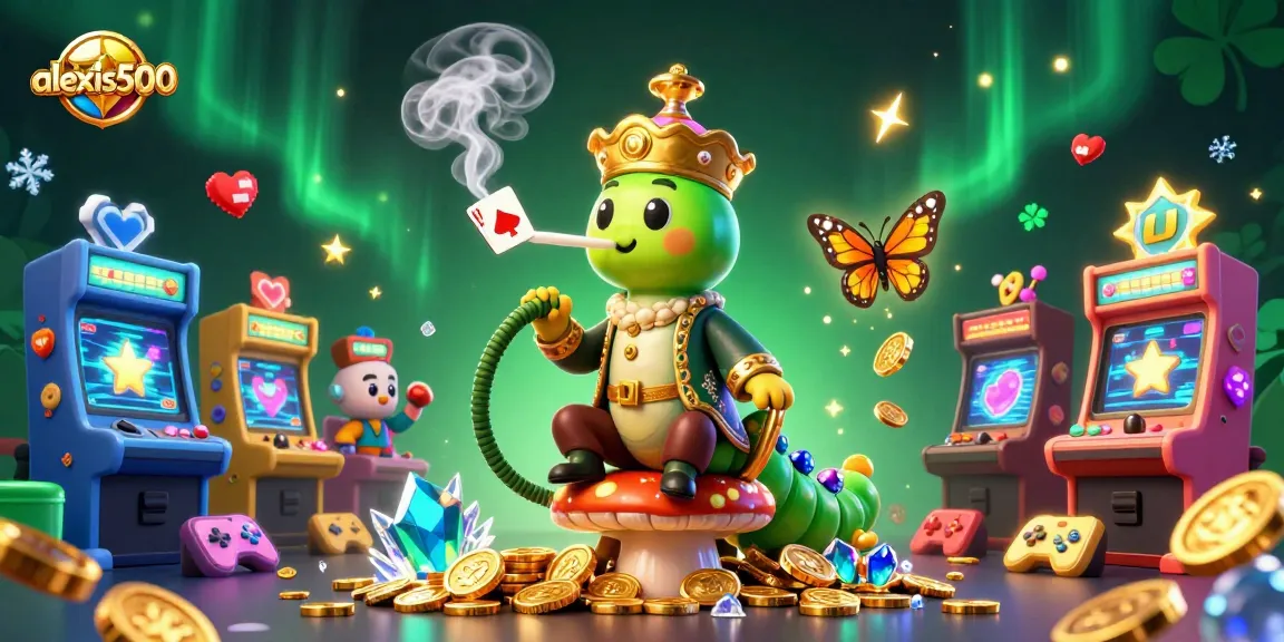 Experience winning strategies with alexis500's vibrant 3D casino illustration depicting exciting gameplay.