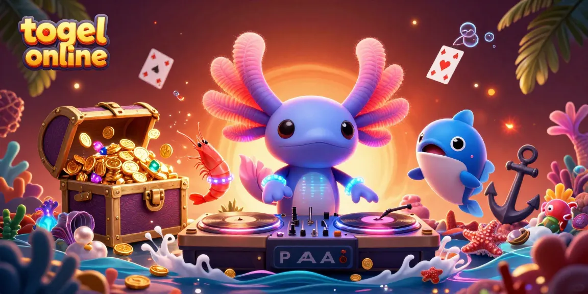 Tampilkan togel online dengan aksesoris menarik dan suasana meriah, penuh warna.