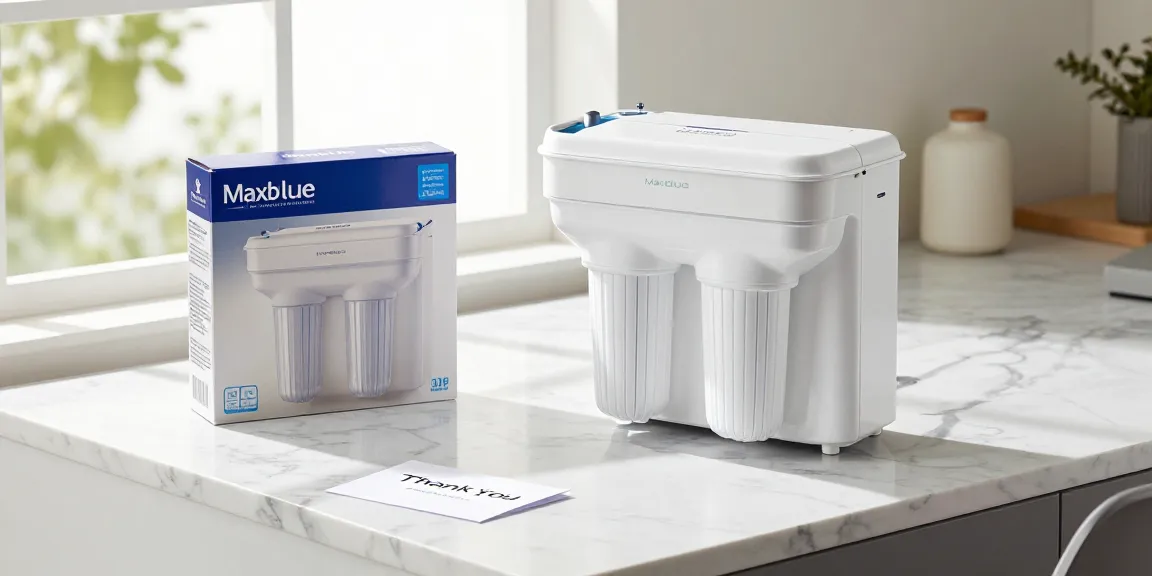 Maxblue UKF8001 Refrigerator Water Filter showcased in premium e-commerce photography for online shopping enthusiasts.